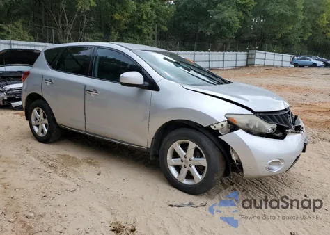 2009 Nissan Murano S z USA, uszkodzony, nr VIN JN8AZ18U99W014887